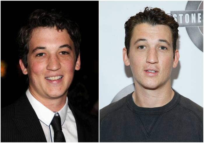 Miles Teller`s eyes and hair color