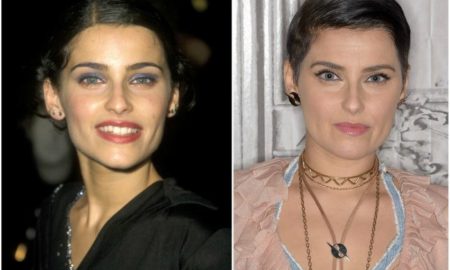 Nelly Furtado's eyes and hair color