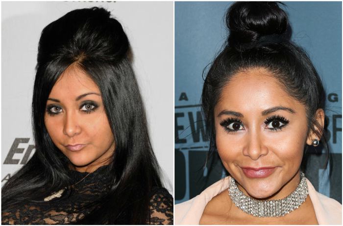 Nicole Polizzi's eyes and hair color