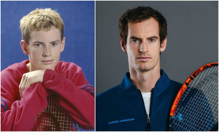 La couleur des yeux et des cheveux d'Andy Murray's eyes and hair color