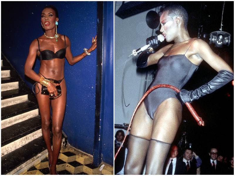 Grace Jones' height, weight and body measurements