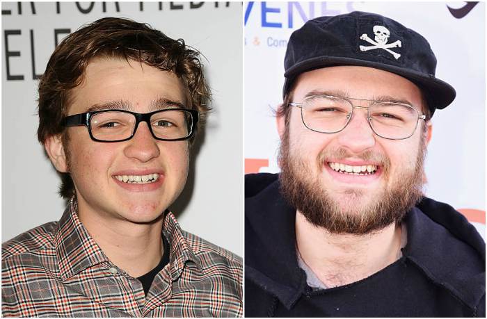 Angus T. Jones' eyes and hair color