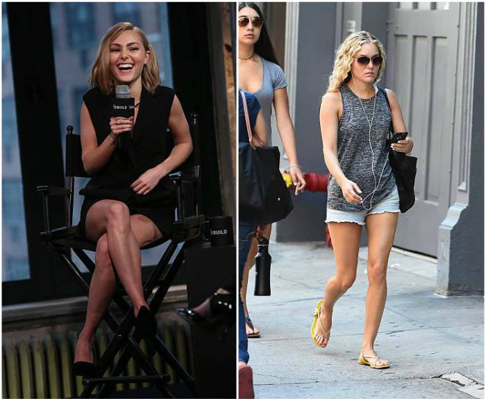 AnnaSophia Robb’s legs. 