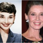 Eternally beautiful and slim Audrey Hepburn