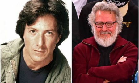 Dustin Hoffman's eyes and hair color