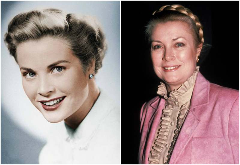 Grace Kelly's eyes and hair color