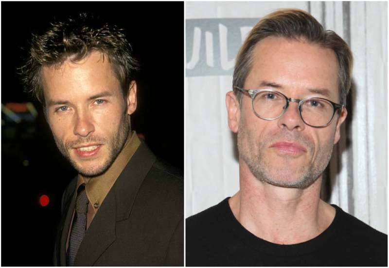 Guy Pearce’s eyes and hair color
