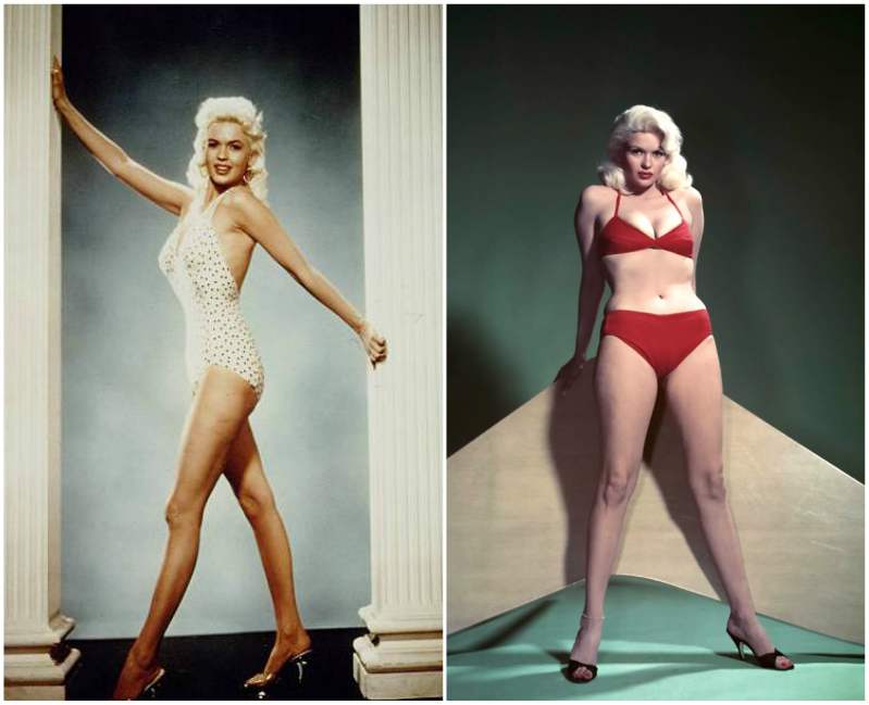 Jayne Mansfield's height, weight and body measurements