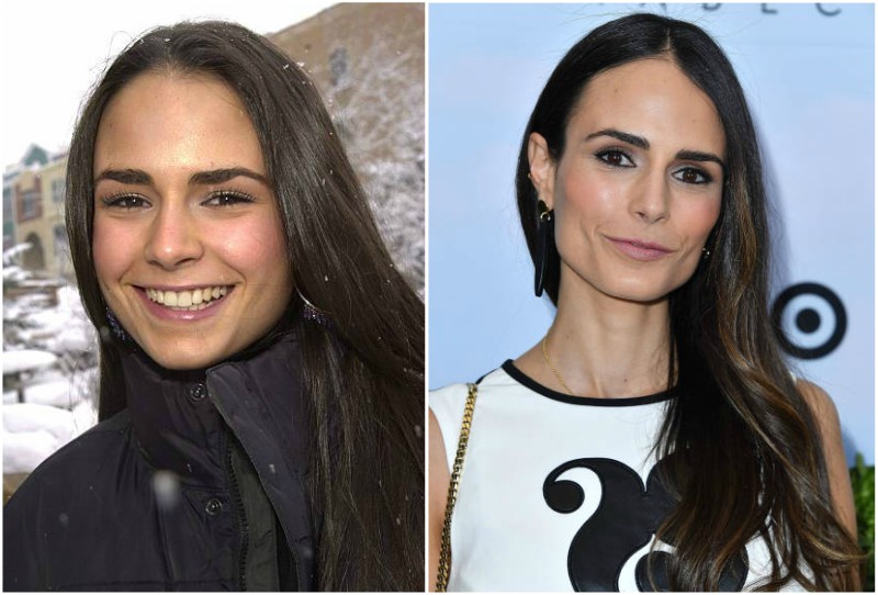 Jordana Brewster's eyes and hair color