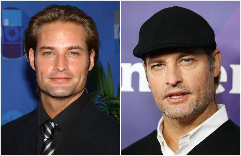 Josh Holloway's eyes and hair color