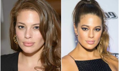 Ashley Graham’s eyes and hair color