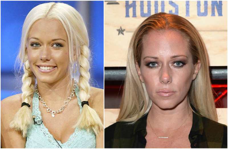 Kendra Wilkinson's eyes and hair color