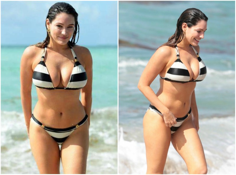 Kelly Brook's height, weight and body measurements