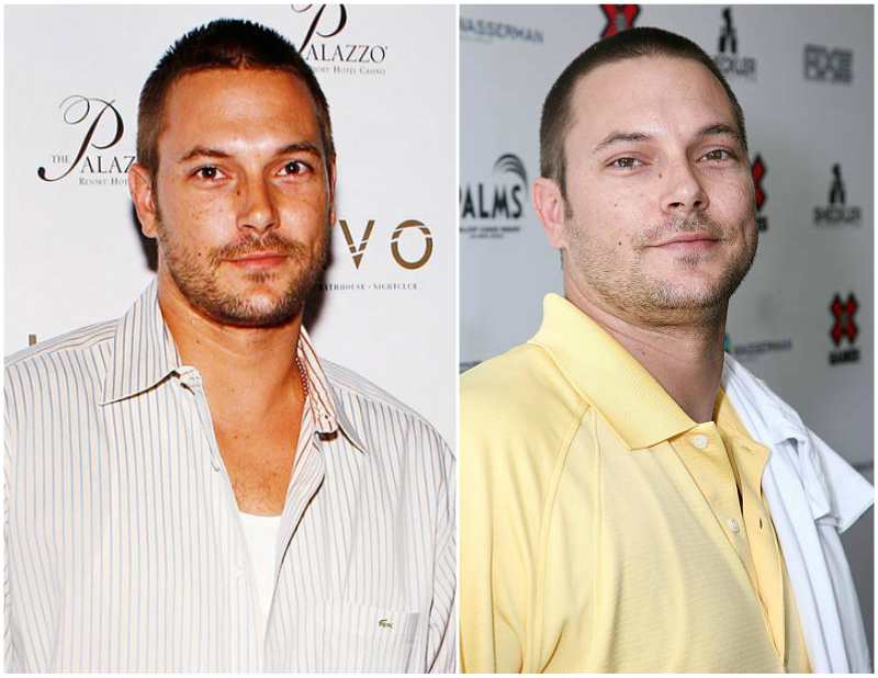 Kevin Federline's eyes and hair color