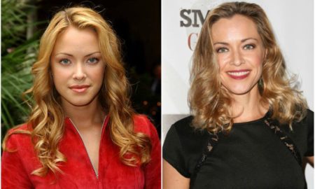Kristanna Loken's eyes and hair color