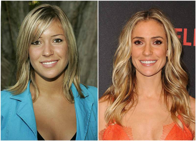 Kristin Cavallari's eyes and hair color