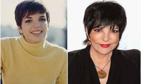 Liza Minnelli's eyes and hair color