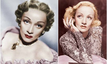 Marlene Dietrich's eyes and hair color
