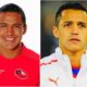 Alexis Sanchez's eyes and hair color