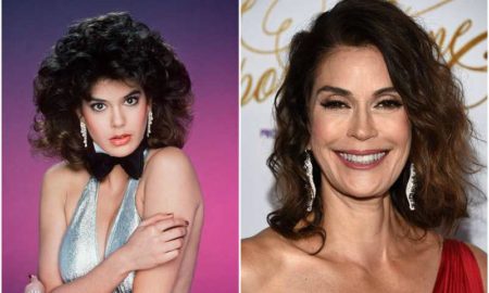 Teri Hatcher's eyes and hair color