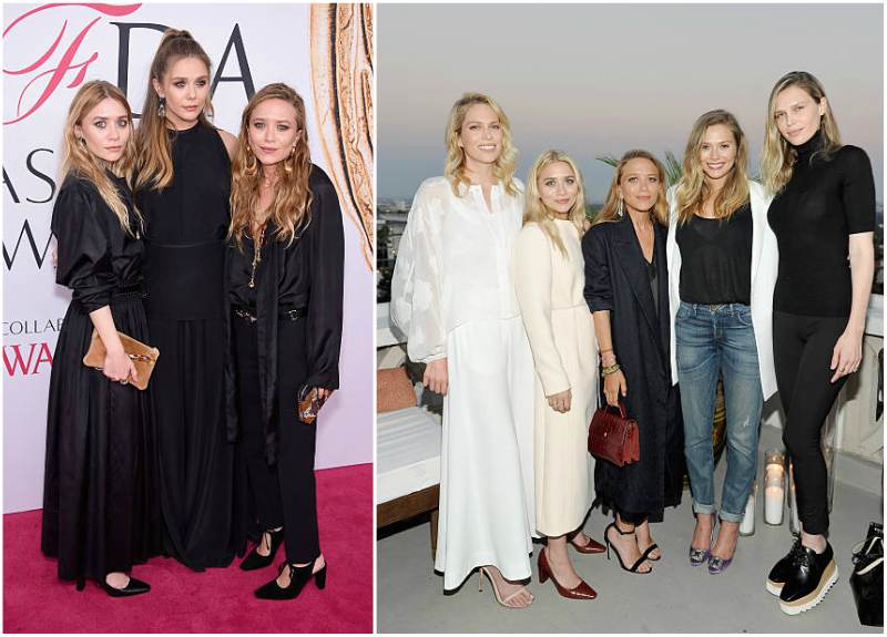 La altura, el peso y las medidas del cuerpo de Ashley y Mary-Kate Olsen's height, weight and body measurements