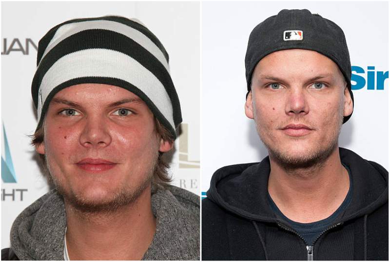 Avicii’s eyes and hair color