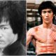 Bruce Lee's eyes and hair color