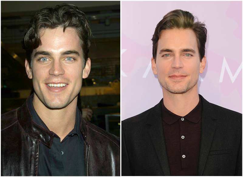 Matt Bomer's eyes and hair color