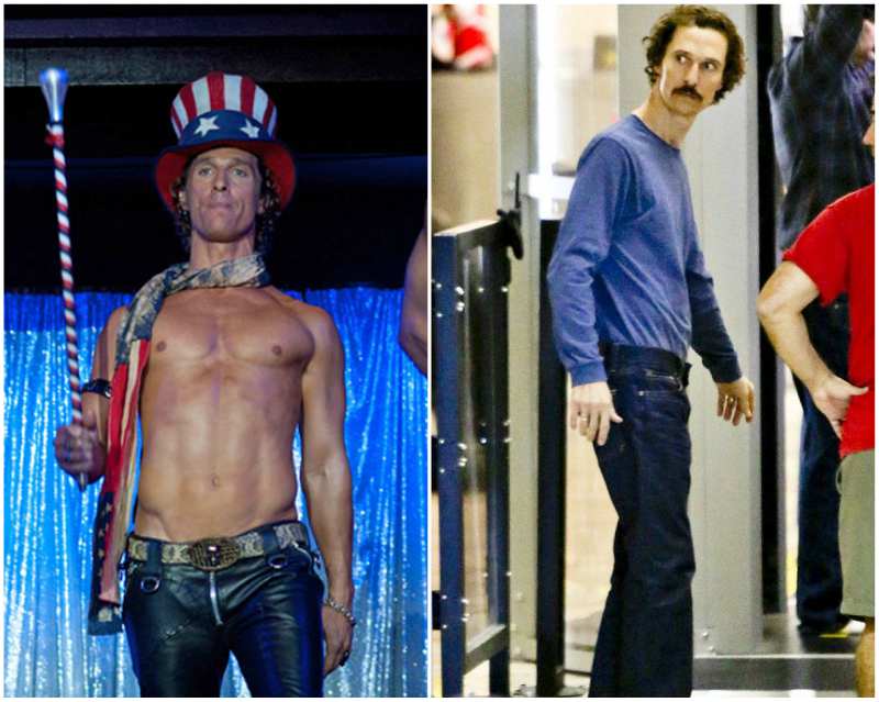 Matthew McConaughey's height, weight and body measurements