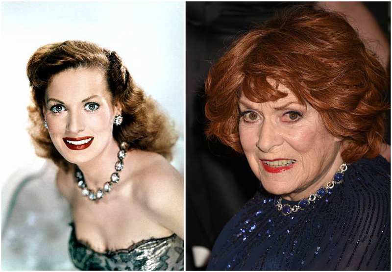 Maureen O'Hara's eyes and hair color