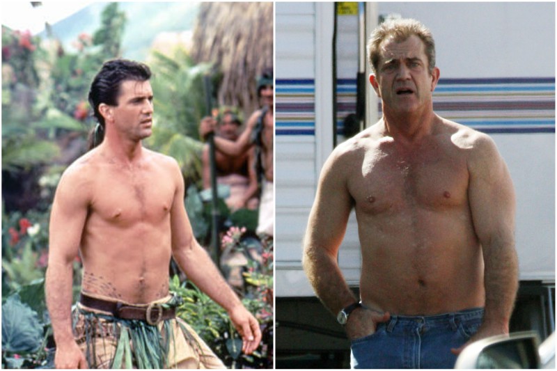 Mel Gibson's height, weight and body measurements