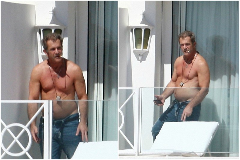 Mel Gibson body measurements.