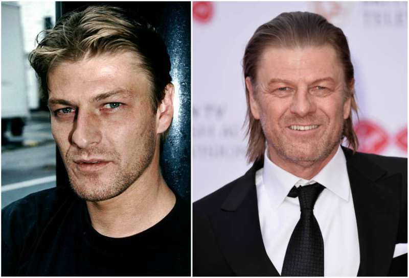 Sean Bean's eyes and hair color