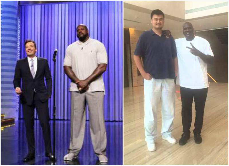 Shaquille O’Neal's height, weight and body measurements