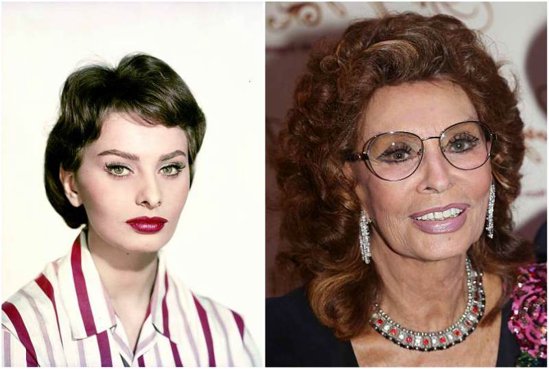 Sophia Loren's height, weight. She is fitted and ...