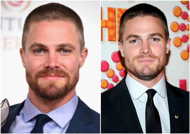 Stephen Amell’s eyes and hair color