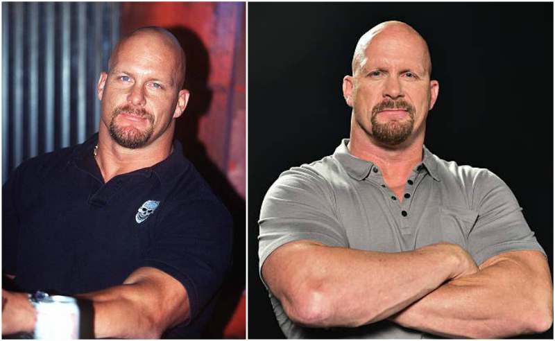 Steve Austin’s eyes and hair color