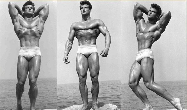 Steve Reeves' højde, vægt og kropsmål