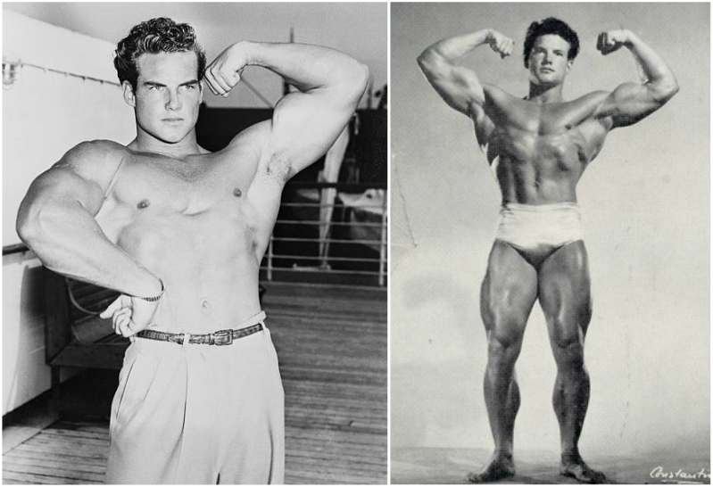 Steve Reeves' height, weight and body measurements