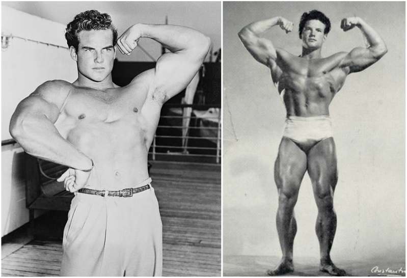 Taille, poids et mensurations de Steve Reeves