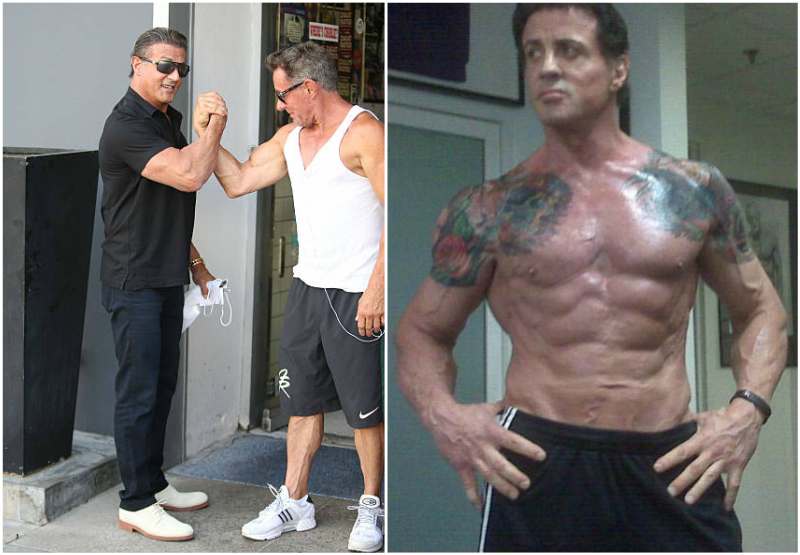 Sylvester Stallone's height, weight and body measurements