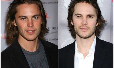 Taylor Kitsch's eyes and hair color