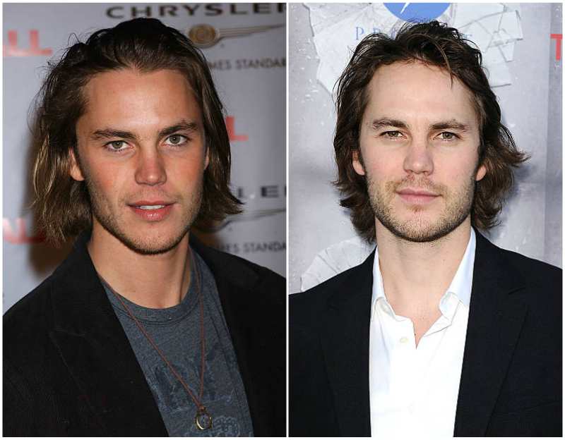 Taylor Kitsch's eyes and hair color