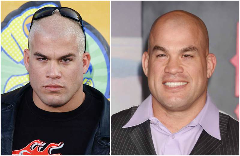 Tito Ortiz's eyes and hair color