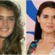Brooke Shields' eyes and hair color