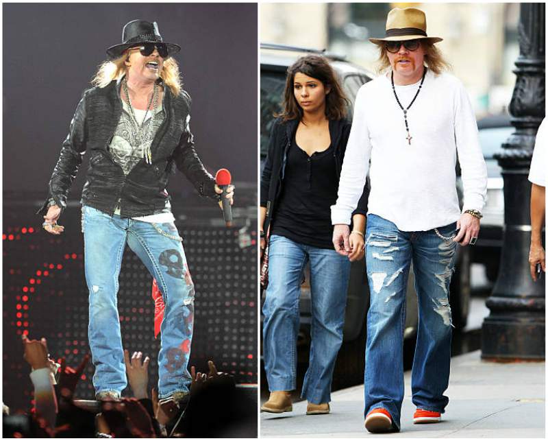 weight loss recent axl rose