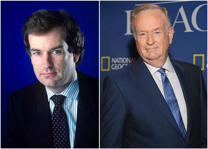 Bill O’Reilly's eyes and hair color