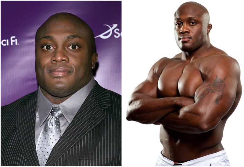 Bobby Lashley's eyes and hair color