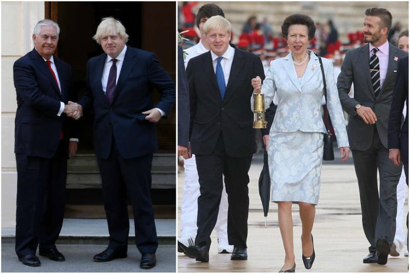 Boris Johnson's height, weight and age