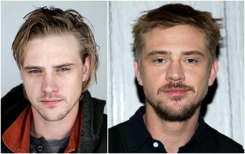 Boyd Holbrook's eyes and hair color